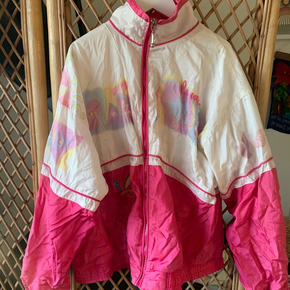 Vintage 80s 90s Windbreaker Le Coq Sportif